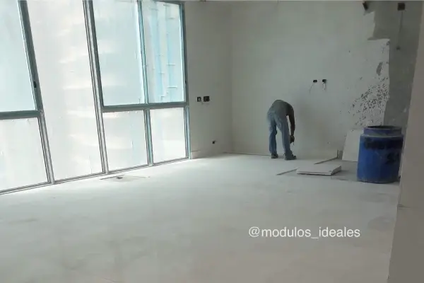Detalle de revestimiento de pared